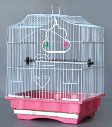 Клетка для мелких птиц, НК-070 золото 30х23х38 см HomeZoo