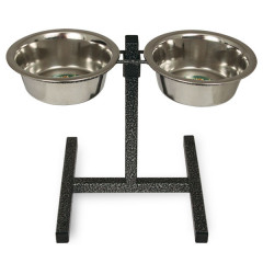 Комплект для собак Triol стойки с мисками 2*0,80л