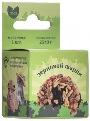 MR.Crisper Лакомство для грызунов, зерновой шарик, 25 г