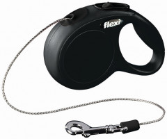 flexi рулетка New Classic XS (до 8 кг) 3 м трос черная