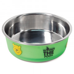 Миска для кошек и собак Triol металлическая на резинке Disney Winnie-the-Pooh