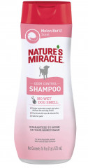 Nature's Miracle Шампунь Melon Burst Odor Control против запаха для собак с ароматом дыни, 473мл