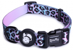 Ошейник для собак LionPets с рисунком из полиэстера LPO-00500-5 (Обхват 40-65 см, ширина 2,5 см)