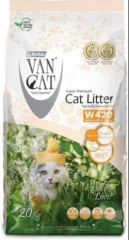 Наполнитель для кошек Van Cat комкующийся для КРУПНЫХ кошек 15 кг гранулы 2 - 4мм