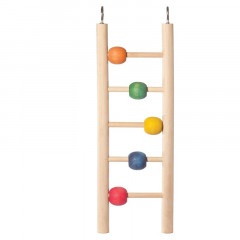 Игрушка для птиц Triol "Лестница с шариками", 23,5x7 см