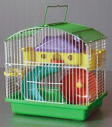 Клетка HomeZoo HK-086 23*17*25 см для грызунов эмаль/наполнение