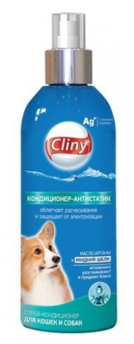 Спрей Cliny 200мл K312 для животных антистатик