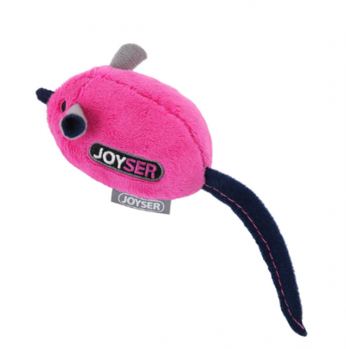 Игрушка для кошек JOYSER Cat Motion Мышка со звуковым чипом розовая, 16 см