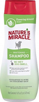 Natures Miracle шампунь Whitening Control для белых собак с контролем запаха 473мл