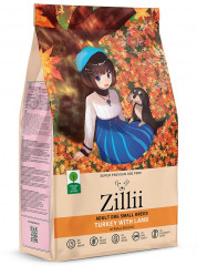 Корм ZILLII Adult Dog Small Breed для взрослых собак МИНИ Индейка с Ягнёнком