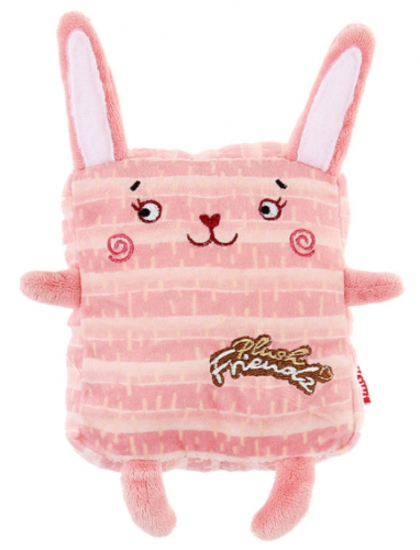 GiGwi, серия PLUSH FRIENDZ, игрушка для собак Кролик, с пищалкой, 12 см