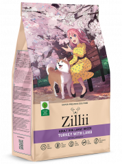 Корм ZILLII Adult Dog Large Breed для взрослых собак КРУПНЫХ Индейка с Ягнёнком 3 кг
