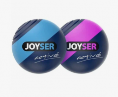 Joyser игрушка Active "Два резиновых мяча" с пищалкой для собак 6,3 см.