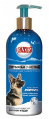 Шампунь-кондиционер Cliny "Глубокая очистка", для собак и кошек, 300 мл