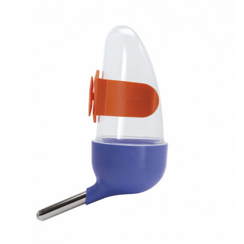 Поилка Имак 98696 ф5,5х12,5 100 мл для грызунов с креплением к клетке