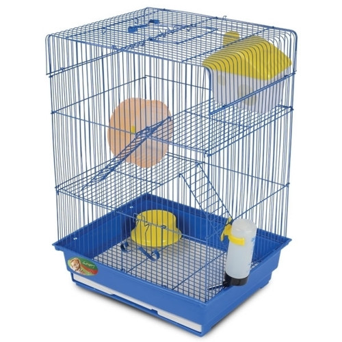 Клетка YD435 для мелких животных, эмаль, 340*280*475мм, Triol