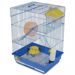 Клетка YD435 для мелких животных, эмаль, 340*280*475мм, Triol