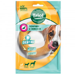 Пончик жевательный DENTAL с мясом утки, 10см, 65-75г (уп.1шт.)