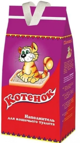 Наполнитель Котенок Комкующийся 3,5 л