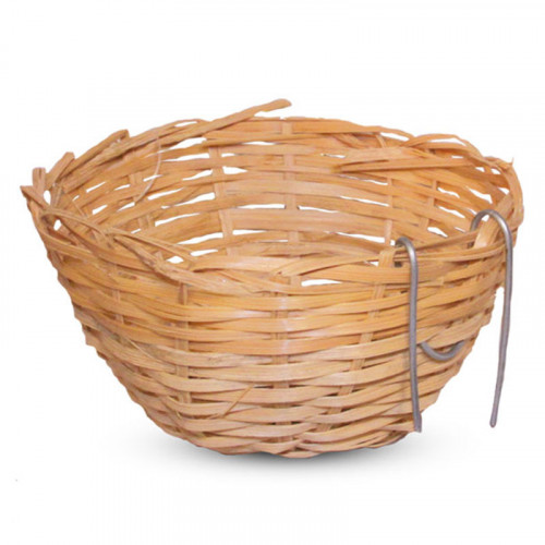 Гнездо NATURAL для птиц из лозы, d110*70мм Триол