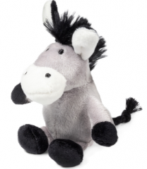 75104 Игрушка для собак Ослик с пищалкой 10см, серия PLUSH FRIENDZ