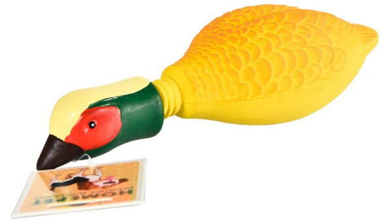 Homepet Игрушка Утка с пищалкой для собак, 30 см
