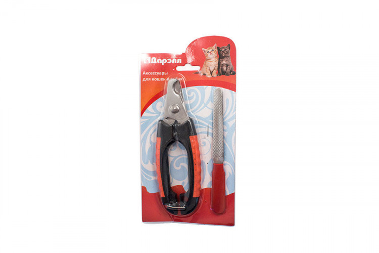 Когтерез-кусачки Дарелл 0095 малый /пилка для животных