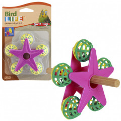 Игрушка для птиц Bird Life звездочка с погремушками