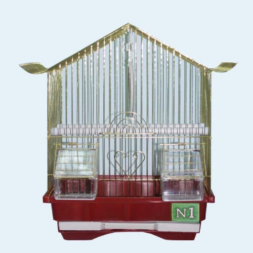 Клетка для птиц А111 пагода 30*23*39 см.