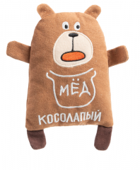 Игрушка для собак мягкая "Мишка-косолапый", 150мм/180мм, Triol