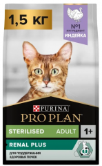 Корм для кошек Purina Pro Plan Sterilised Chicken&Turkey при стерилизации и кастрации с индейкой