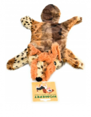 Homepet Игрушка Волк с пищалкой и шуршащим эффектом для собак, плюш, 60 х 22.5 см