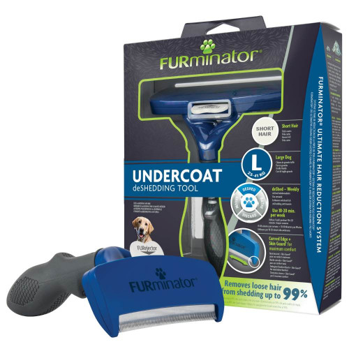 Фурминатор FURminator L для крупных собак с короткой шерстью